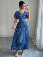 Rochie Lunga Falvia Albastra