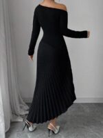 Rochie Lunga Fernanda Neagra - imagine 2