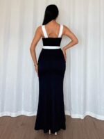 Rochie Lunga Fidelia Neagra - imagine 2