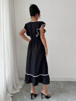 Rochie Midi Pihla Neagra - imagine 2