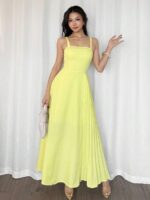 Rochie Lunga Ralitsa Galbena