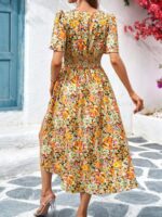 Rochie Midi Safine Inflorata - imagine 2