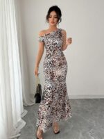 Rochie Lunga Westi Animal Print