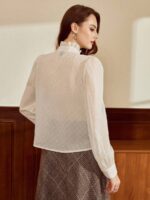 Bluza Dama Juline Crem - imagine 2