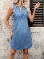 Rochie Scurta Sebille din Denim
