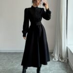 Rochie Lunga Tomasa Neagra
