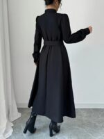 Rochie Lunga Tomasa Neagra - imagine 2