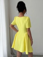 Rochie Scurta Betty Galbena - imagine 2