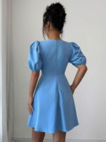 Rochie Scurta Maurin Bleu - imagine 2