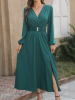 Rochie Midi Maxinne Turcoaz