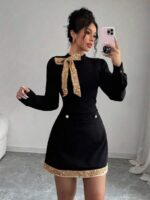 Rochie Scurta Seier Neagra