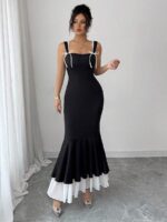 Rochie Lunga Firat Neagra