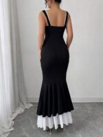 Rochie Lunga Firat Neagra - imagine 2
