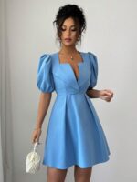 Rochie Scurta Maurin Bleu