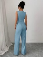 Compleu Shibba Bleu format din Vesta si Pantalon - imagine 2