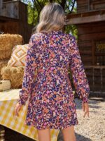 Rochie Scurta Darina Multicolora - imagine 2