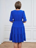Rochie Scurta Byrra Albastra - imagine 2