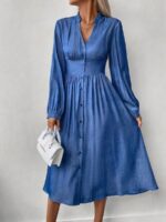 Rochie Midi Sakrine Albastra