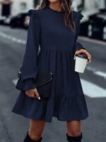 Rochie Scurta Corina Bleumarin