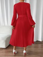 Rochie Midi Pailey Rosie Plisata - imagine 2