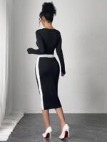 Rochie Midi Saylot Neagra - imagine 2