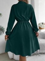 Rochie Scurta Kaylee Turcoaz - imagine 2