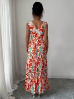 Rochie Lunga Kara Multicolora - imagine 2
