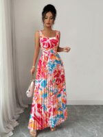 Rochie Lunga Zinna Multicolora