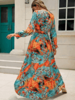 Rochie Lunga Lilly Multicolora - imagine 2