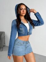 Jacheta Dama Serenity din Denim