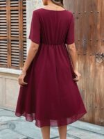 Rochie Midi Pamina Grena - imagine 2