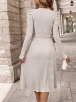 Rochie Midi Eugelina Bej - imagine 2