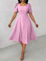 Rochie Midi Agota Roz