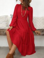 Rochie Midi Faustina Rosie - imagine 3
