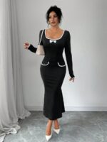 Rochie Midi Melisande Neagra