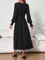 Rochie Midi California Neagra - imagine 2