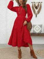 Rochie Midi Faustina Rosie - imagine 4
