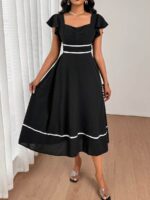 Rochie Midi Patricia Neagra - imagine 3