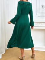 Rochie Midi Cynthia Verde - imagine 3