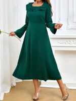 Rochie Midi Cynthia Verde - imagine 2