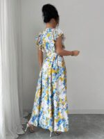 Rochie Lunga Rizah Multicolora - imagine 2