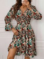 Rochie Scurta Tanja Multicolora - imagine 3