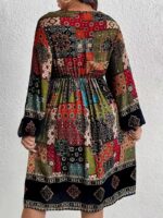Rochie Scurta Alice Multicolora - imagine 2