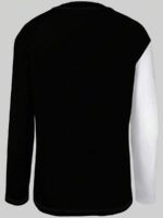 Bluza Dama Liana Alba cu Negru - imagine 2