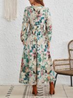 Rochie Midi Carina Multicolora - imagine 2