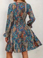 Rochie Scurta Alinna Multicolora - imagine 2