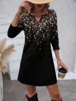 Rochie Scurta Bitsy Neagra