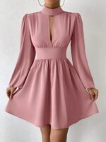 Rochie Scurta Kime Roz - imagine 3