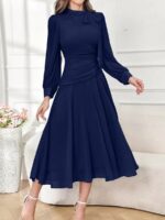 Rochie Midi Ofelia Bleumarin