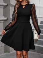 Rochie Scurta Selima Neagra
